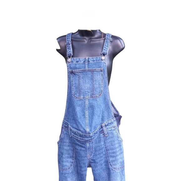 Denim Maternity Overalls in Color Suki - Picture 12 of 16